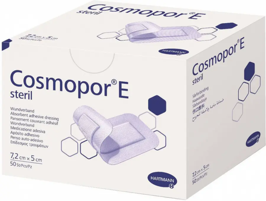 9260_RYCHLOOBVAZ COSMOPOR E STERILNI 7,2X5 CM 50 KS